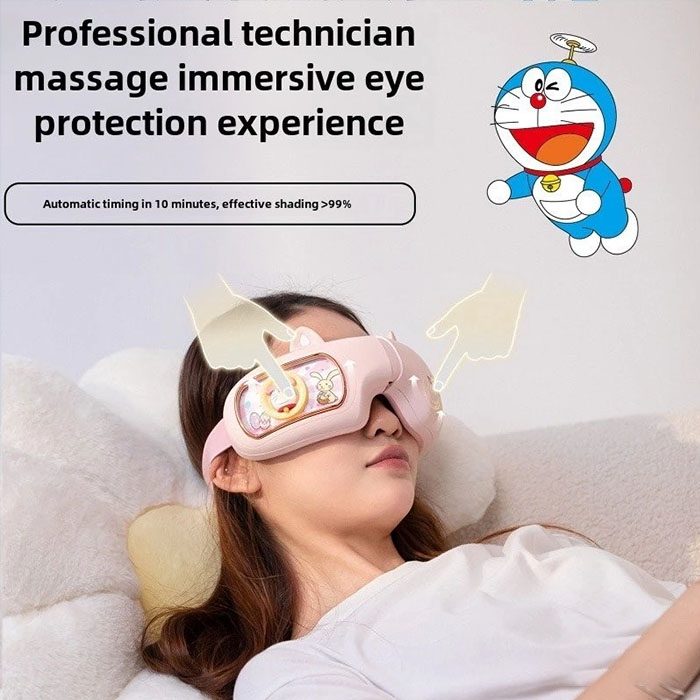 DORAEMON EYE CARE MASSAGER PINK 1 doraemon eye care massager 42